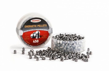 Пули пневматические Люман "Energetic pellets" 0,75гр. 4,5мм (450шт.)